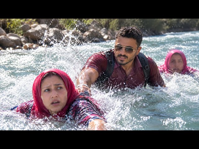Rescuing a nomadic girl in the middle of a raging river