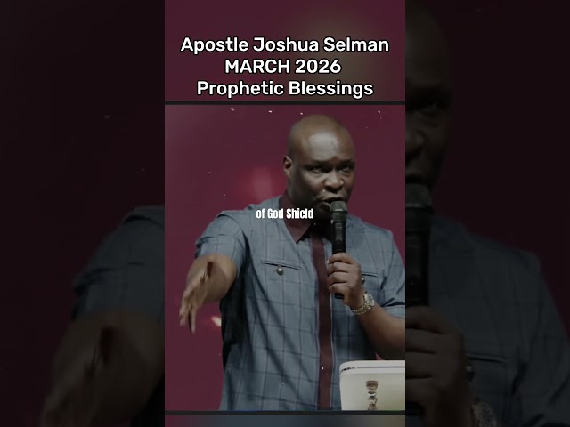 Prophetic Prayer March 2026 - This Week You Are Blessed | Apostle Joshua Selman