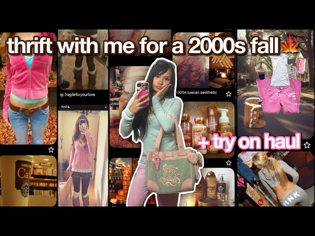 THRIFT WITH ME 4 A 2000S FALL🍁🧡+ TRY ON HAUL