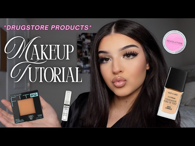 *DRUGSTORE* MAKEUP TUTORIAL