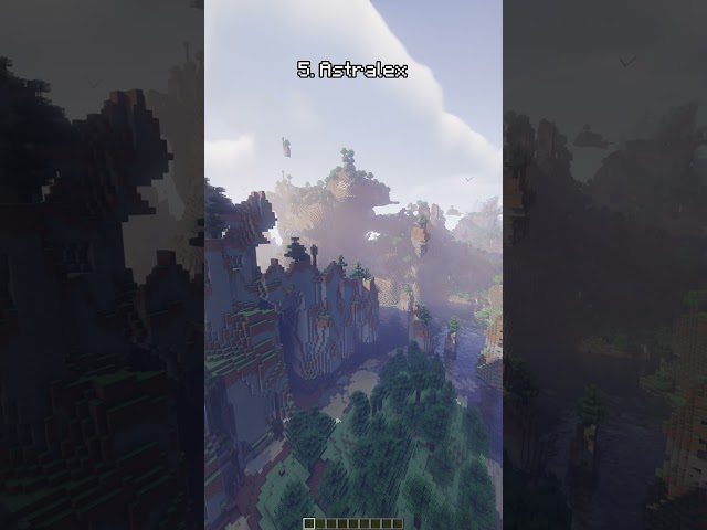 Which Shader Is Best? #minecraft #shorts #viral