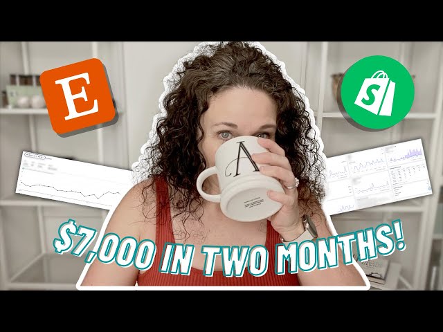 My Second Month Selling Digital Products On Etsy & Shopify | Build A Six-Figure Etsy Shop In 2023