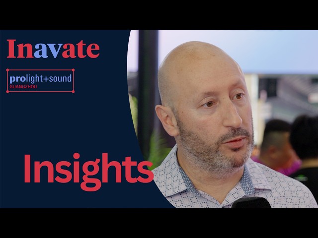 Harman on simpler AV, AI readiness and immersive audio | Interview | Prolight + Sound Guangzhou 2026