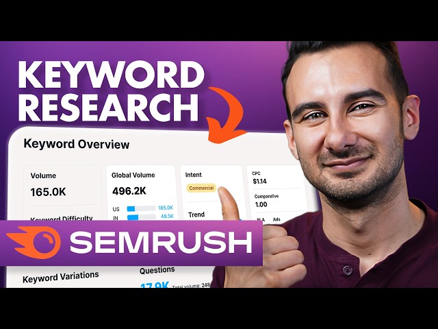 The ULTIMATE Semrush Keyword Research Tutorial