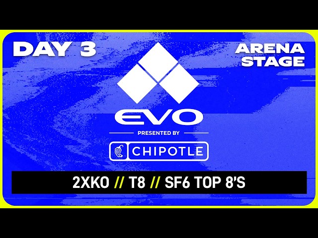 Evo 2026 Day 3: 2XKO, T8 & SF6 Top 8's