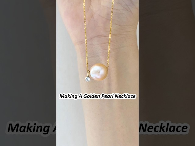 Golden-Peach Pearl Jewelry Is Not As Popular?👀🧐