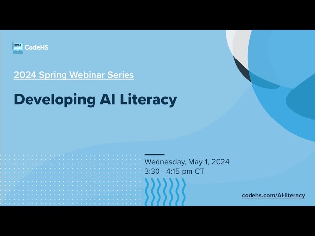 Developing AI Literacy