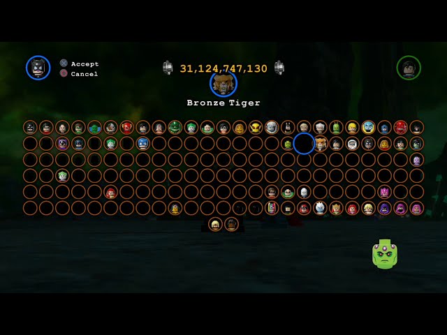 Lego Batman 3: (Buying all characters and 100% Fountain)