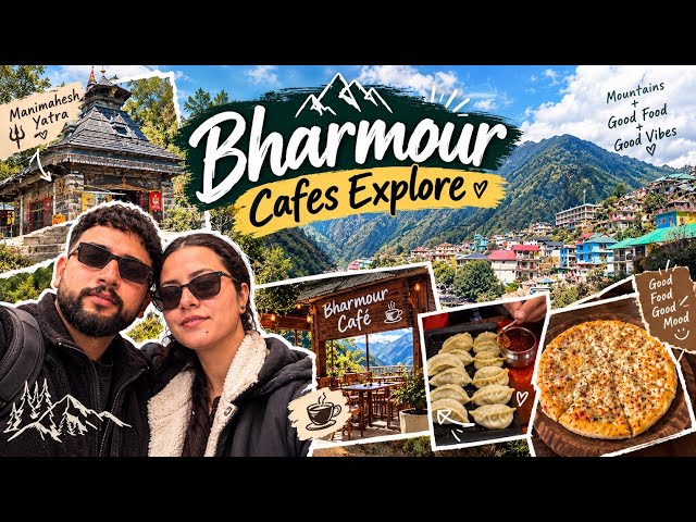 Exploring Bharmour Cafés 🏔️☕ | Manimahesh Yatra Vlog ❤️