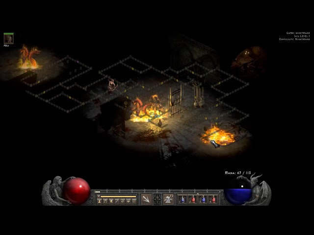 Diablo II: Resurrected - Hardcore Sorceress Nightmare - Live!