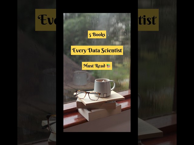 Best Books to Learn Data Science (Beginner to Expert)  #datascientists #shorts