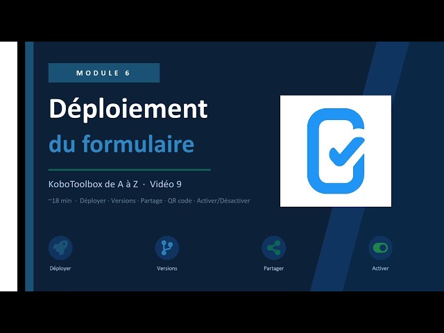 How to Securely Deploy Your Kobo Form (Link, QR Code & Offline)