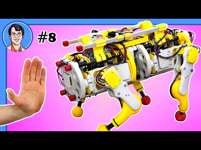 openDog V2 #8 Hand Gesture Recognition