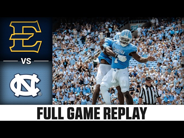 ETSU vs. North Carolina Full Game Replay | 2026 ACC Football