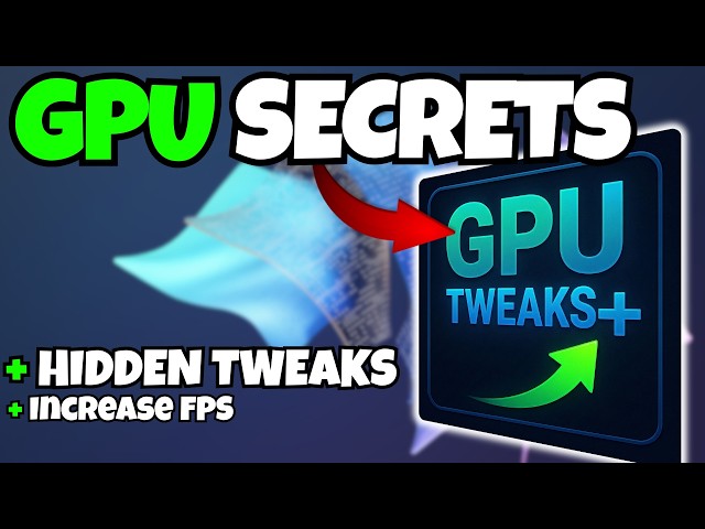 I Found GPU Tweaks That NOBODY Talks About in 2026 (Insane Results)