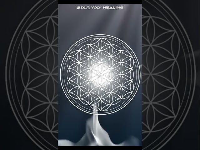 417Hz WHITE FLAME • FLOWER OF LIFE • DESTROYS ALL NEGATIVE ENERGY • REIKI #relaxingmusic