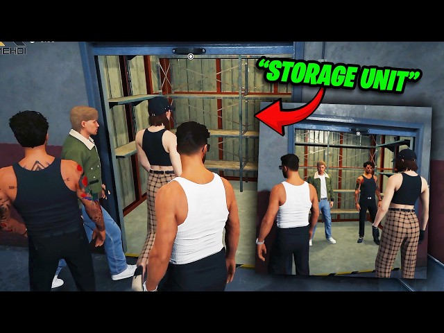 Nino & The Crew Buys Their First Ever Storage Unit! | NoPixel V | GTA RP
