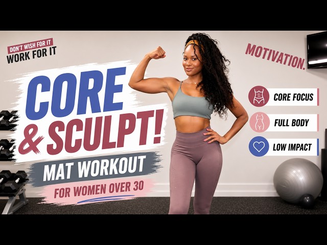 10 Min Core Workout for Women Over 30 🔥 | Quick & Effective