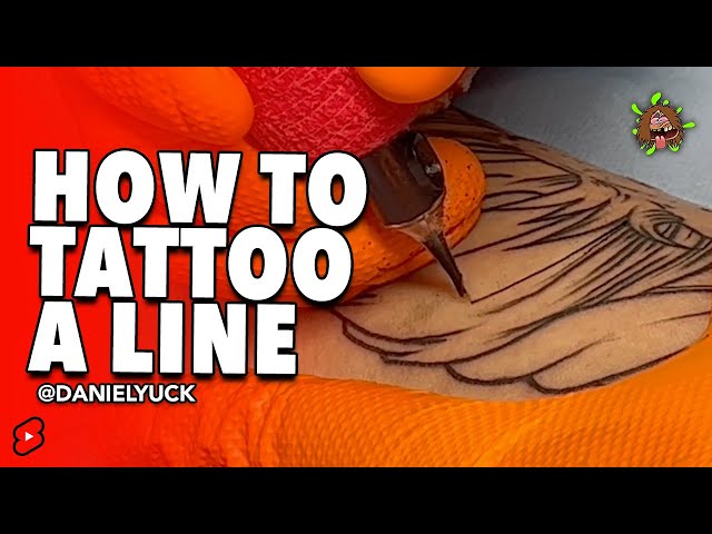 How To Tattoo A Line