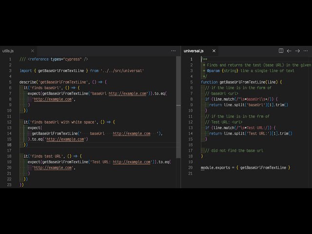 A Quick Cypress Unit Test For Universal JavaScript Code
