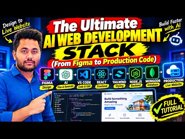 The Ultimate AI Web Development Stack (From Figma to Production Code)