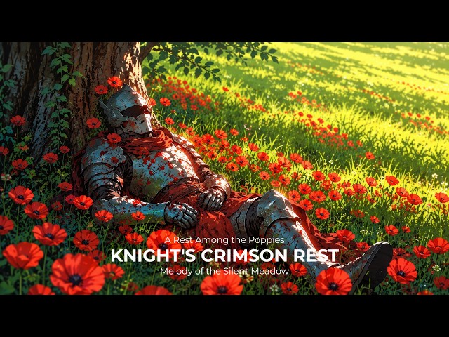 Relaxing Medieval Fantasy Study Music – Deep Focus for Study | The Knight's Crimson Rest