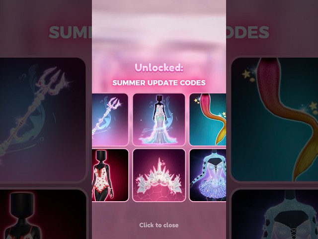 SUMMER UPDATE NEW CODES IN DRESS TO IMPRESS #dresstoimpress