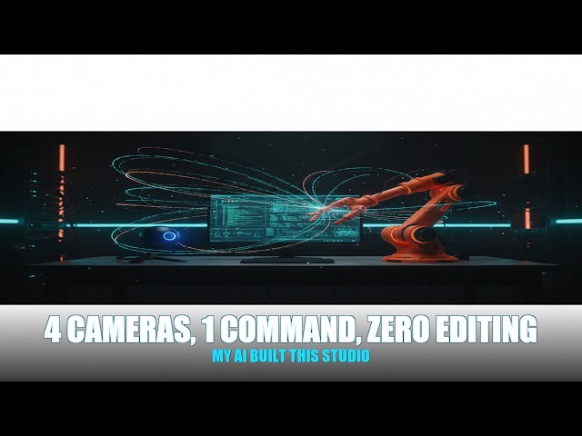 4 cameras 1 command zero editing my ai built this studio genesis 20260302