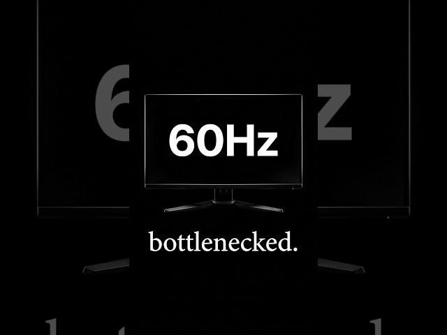 He Built a $2000 PC for a 60Hz Monitor