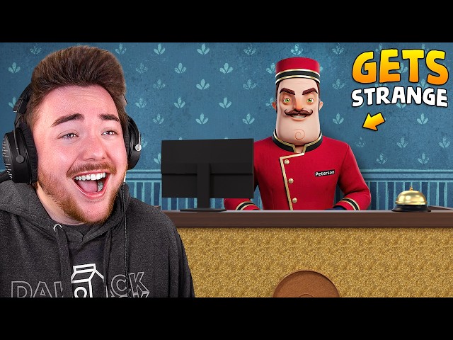 Hello Neighbor but we turned his HOUSE INTO A HOTEL…