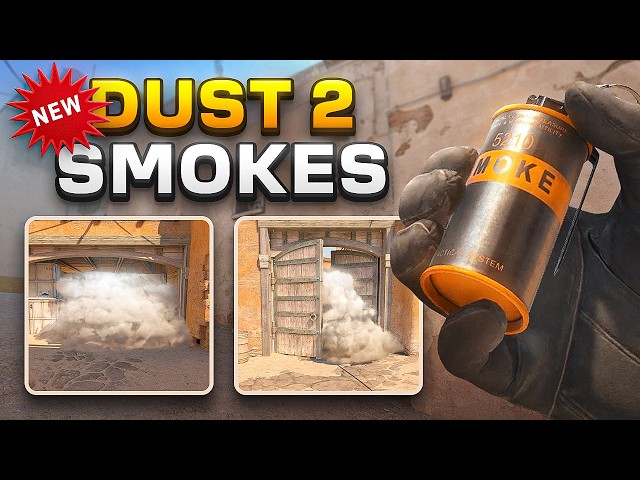 CS2 Dust 2 Smokes You NEED to Know in 2026