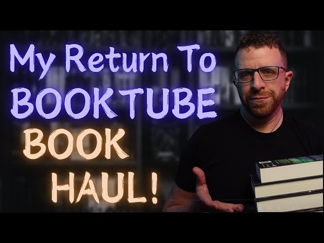 My Return to BookTube with a 2024 Q1 Book Haul!