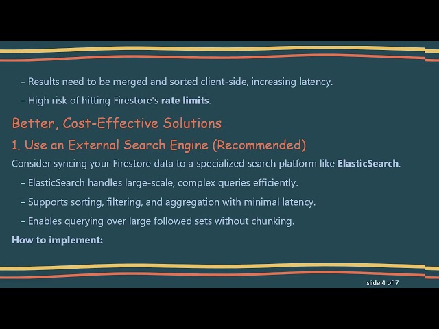 Efficiently Query Firestore Newsfeed with Large Followed User Lists