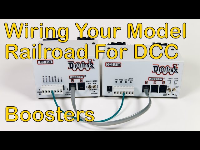 Wiring Your Model Railroad For DCC---Boosters (113)