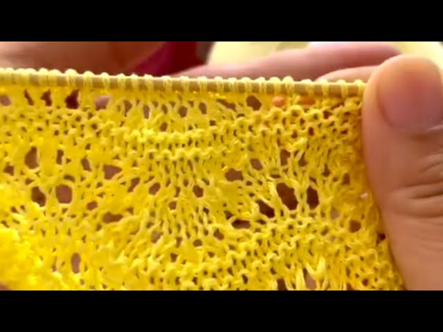 💞🌺 Learn this beautiful Knitting Pattern in five  minutes #viral