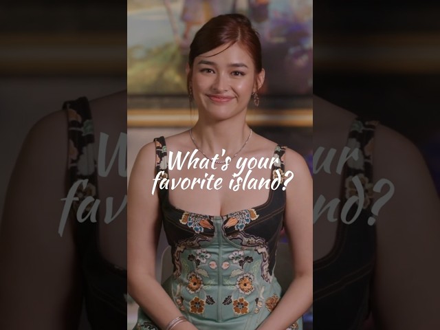 Liza Soberano Reveals Her Favorite Island In Real Life #forgottenisland #dreamworks