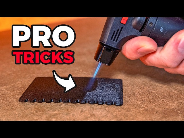 3D Printing Pro TIPS & TRICKS (ACTUALLY WORKS GREAT)
