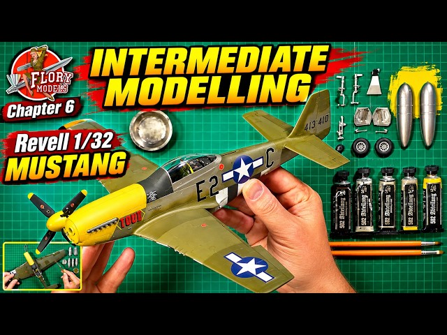 Chapter  :6 Intermediate Modelling Revell 1/32 Mustang (Decals & Weathering)