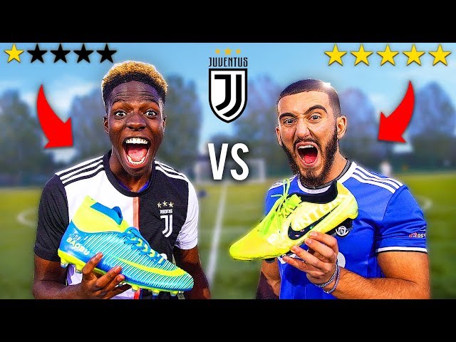 $1 FAKE vs $1000 REAL CRISTIANO RONALDO FOOTBALL BOOTS.. Which is Better?