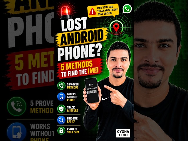 📱 5 Methods to Find the IMEI Number of a Lost Android Phone or a Keypad Phone