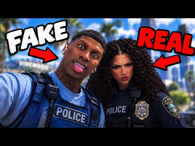 I INFILTRATED the Police Department to FREE Their Prisoners in GTA RP