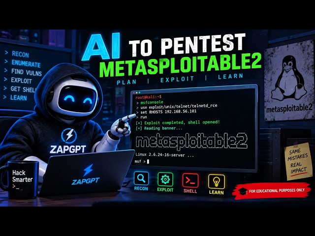 Hacking Telnet with AI Mentors (Metasploitable 2 CTF Walkthrough)