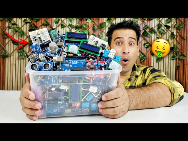 Mere Pass Kon Kon Se Electronic Component Hai Chaliye Dekhte Hai 🤑