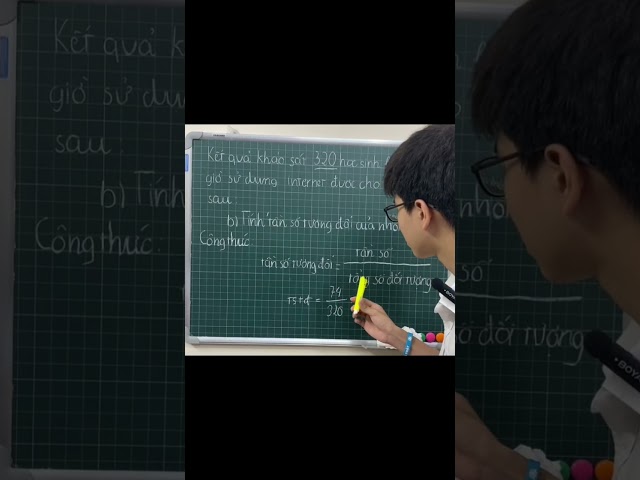 Ôn luyện vào 10 Hà Nội!! Tần số và tần số tương đối🤔🤩 #xuhuongyoutube #viral #thicap3 #study