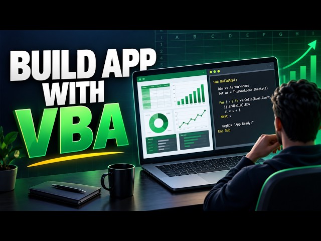 Build an App Using VBA in Excel | Complete Beginner Tutorial