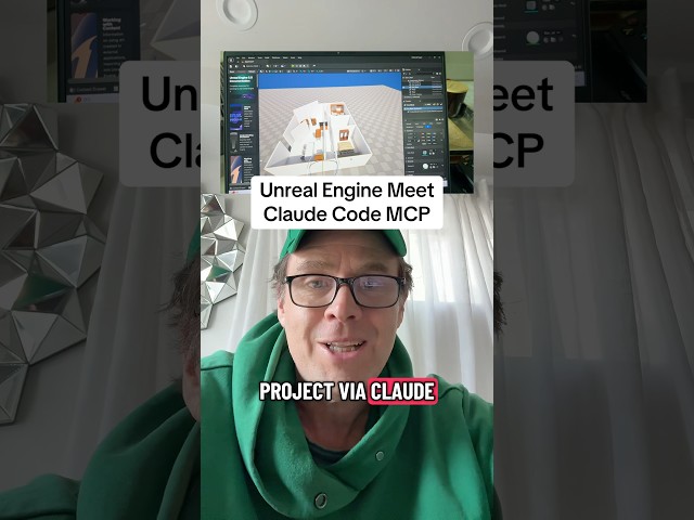 Claude MCP + Unreal Engine changes everything #ai #ainews #claude