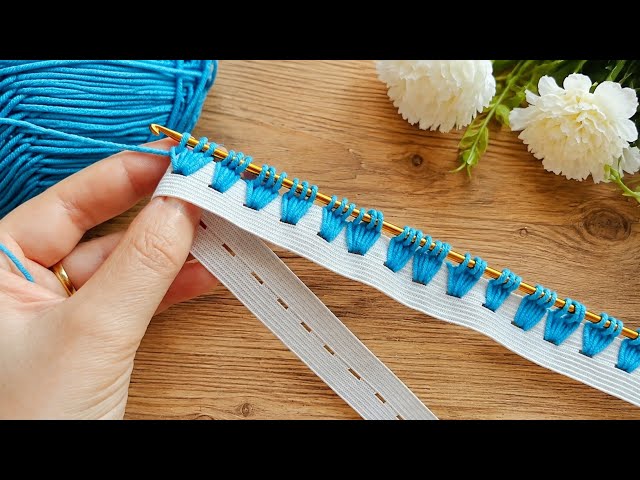 You will love the very easy crochet workbaby bandana #crochet #knitting