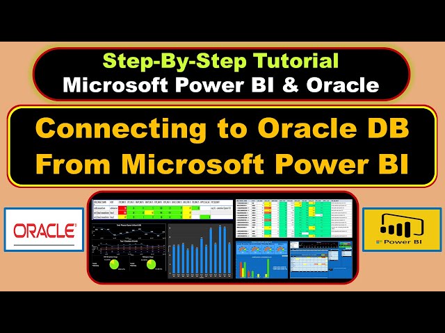 How to Connect Microsoft Power BI to Oracle Database and Pull Data
