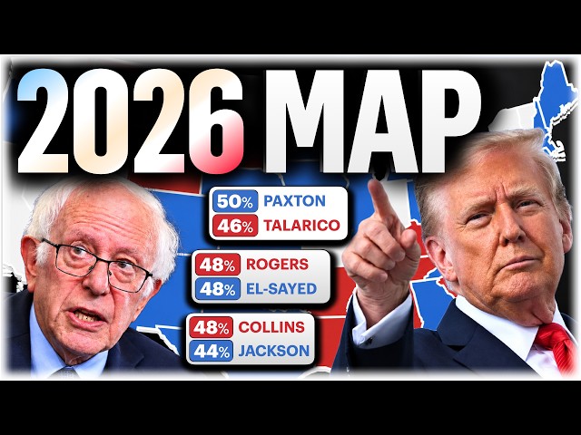 The 2026 Senate Map a Month From Election Day!