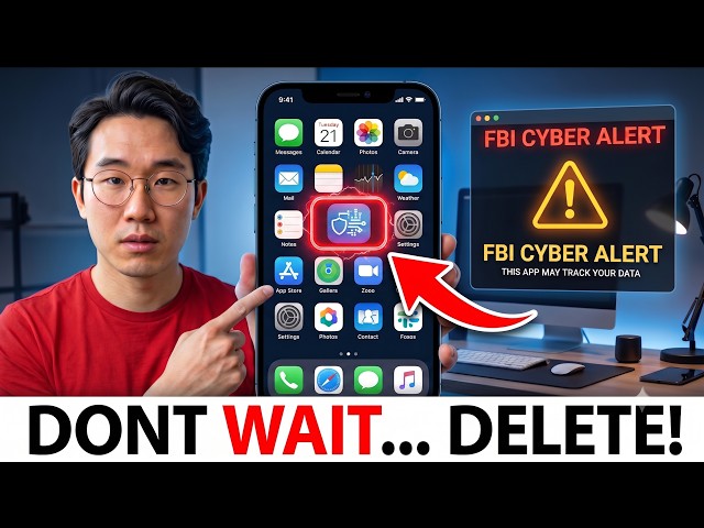 FBI URGENT ALERT: Delete THIS Hidden App Before Midnight